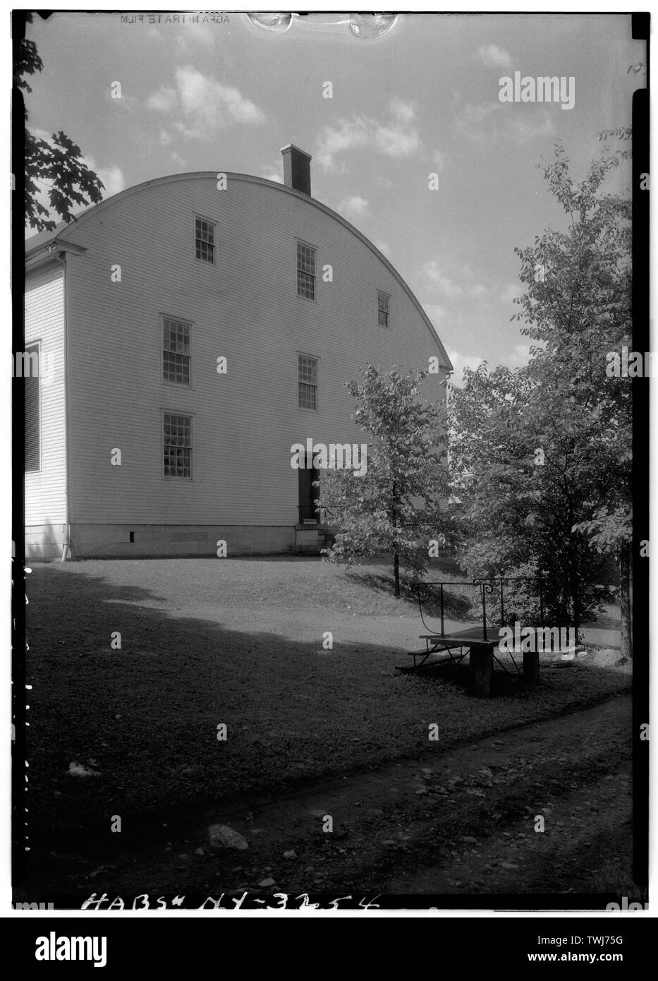 - Shaker Meetinghouse (seconda), Shaker Road, nuovo Libano, contea Columbia, NY Foto Stock