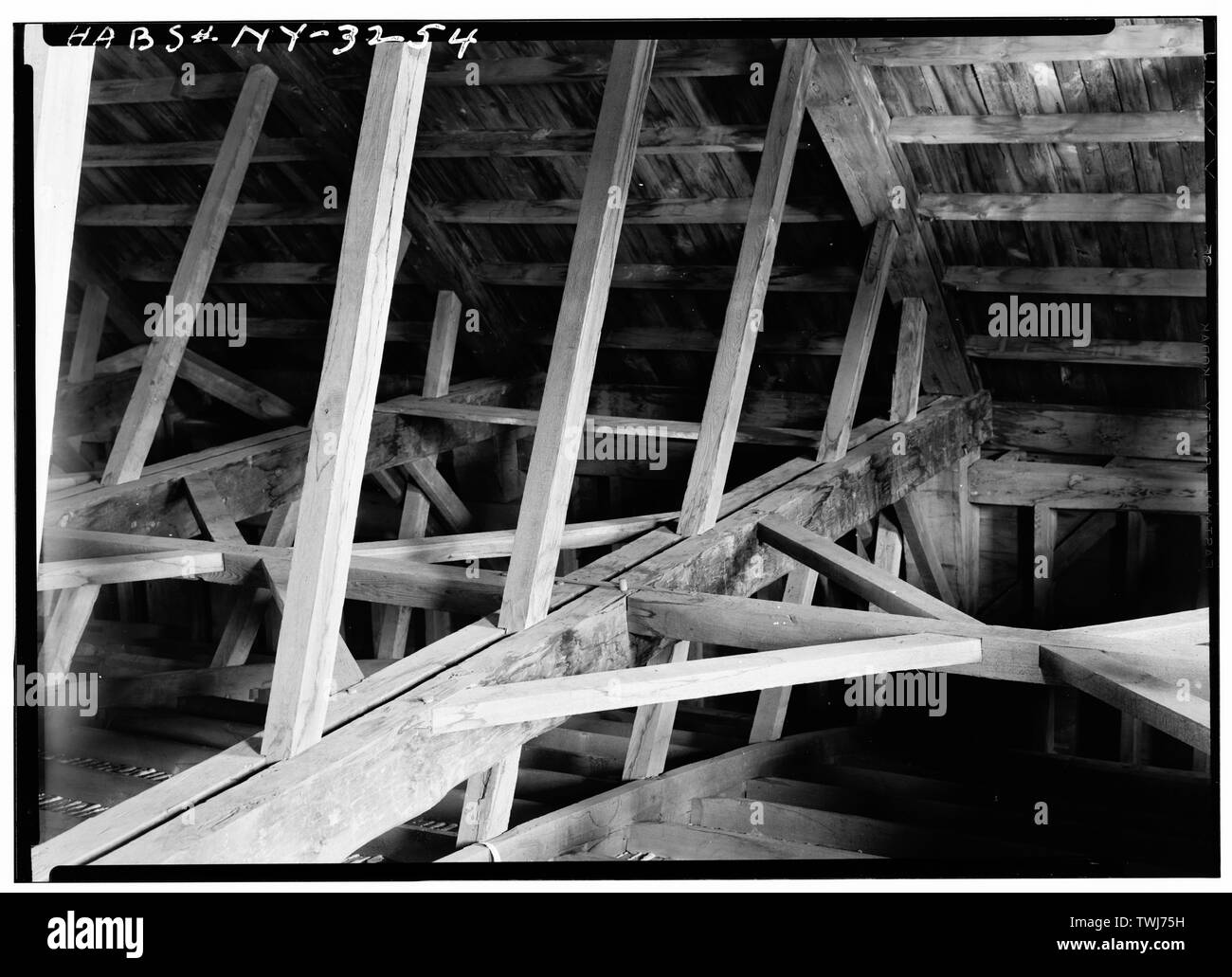 - Shaker Meetinghouse (seconda), Shaker Road, nuovo Libano, contea Columbia, NY Foto Stock