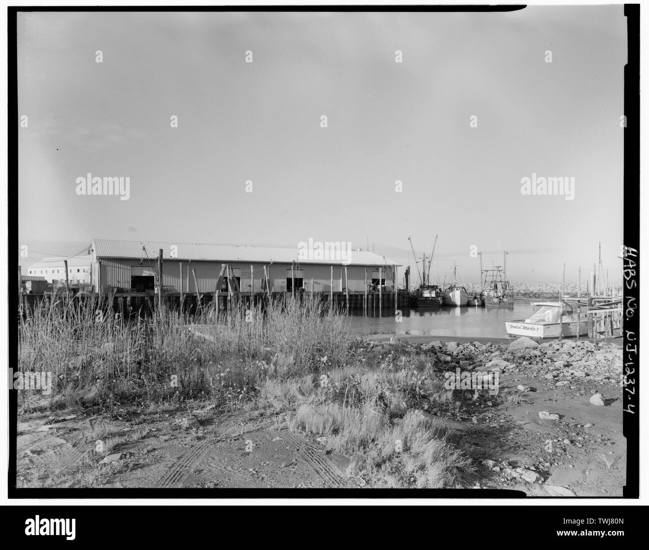 - Shoal Harbour, intersezione di Port Monmouth Road e Main Street, Belford, Monmouth County NJ Foto Stock