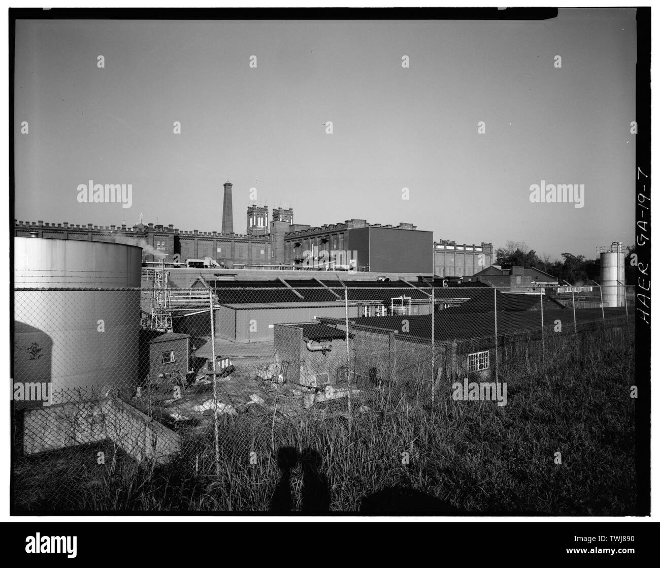 - Sibley Manufacturing Company, 1717 Goodrich Street, Augusta Canal, Augusta, Richmond County, GA Foto Stock