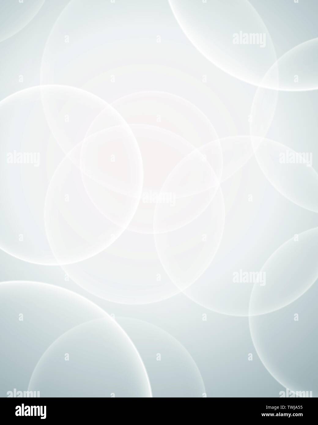 Bianco anello bokeh sfondo per progettazione utilizza Illustrazione Vettoriale