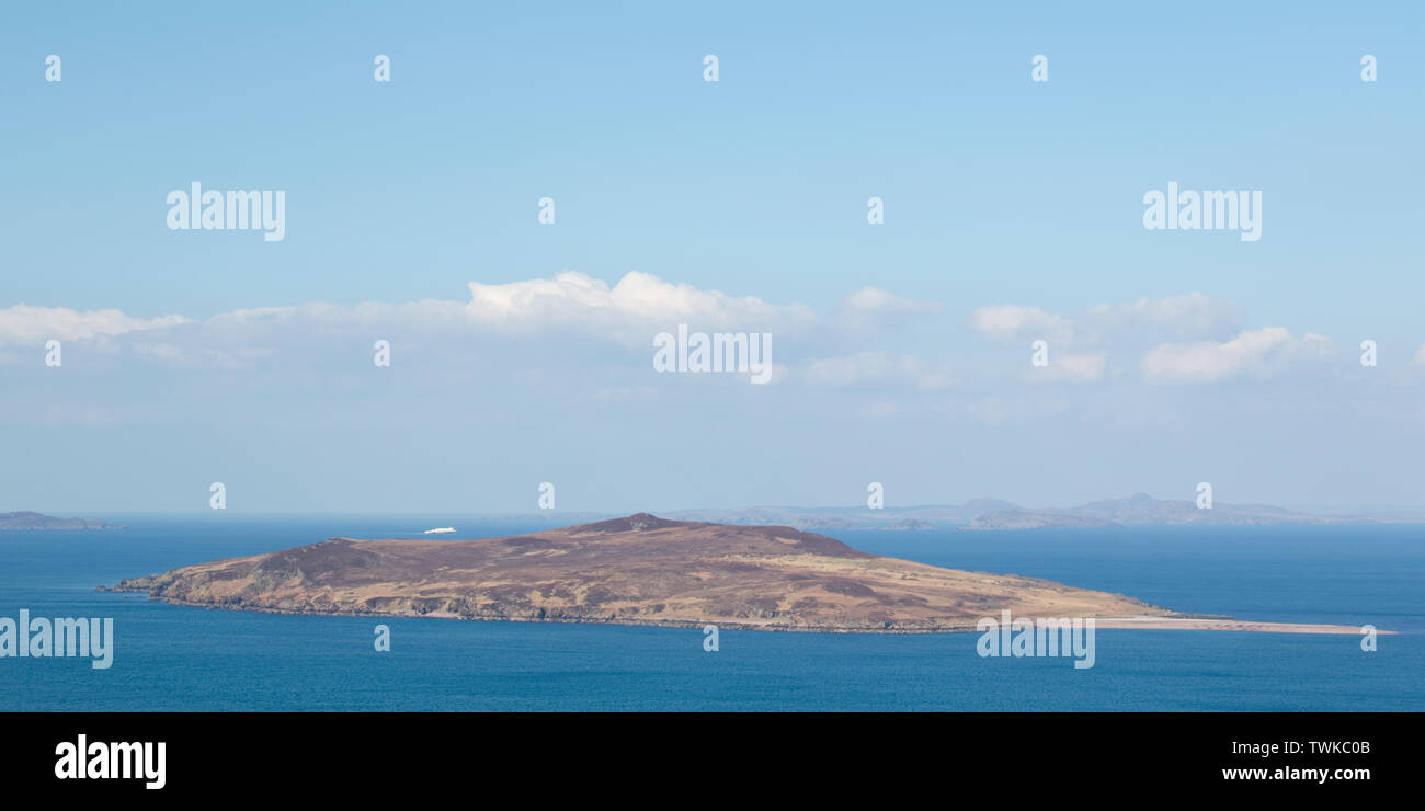 Gruinard Island, Wester Ross Foto Stock