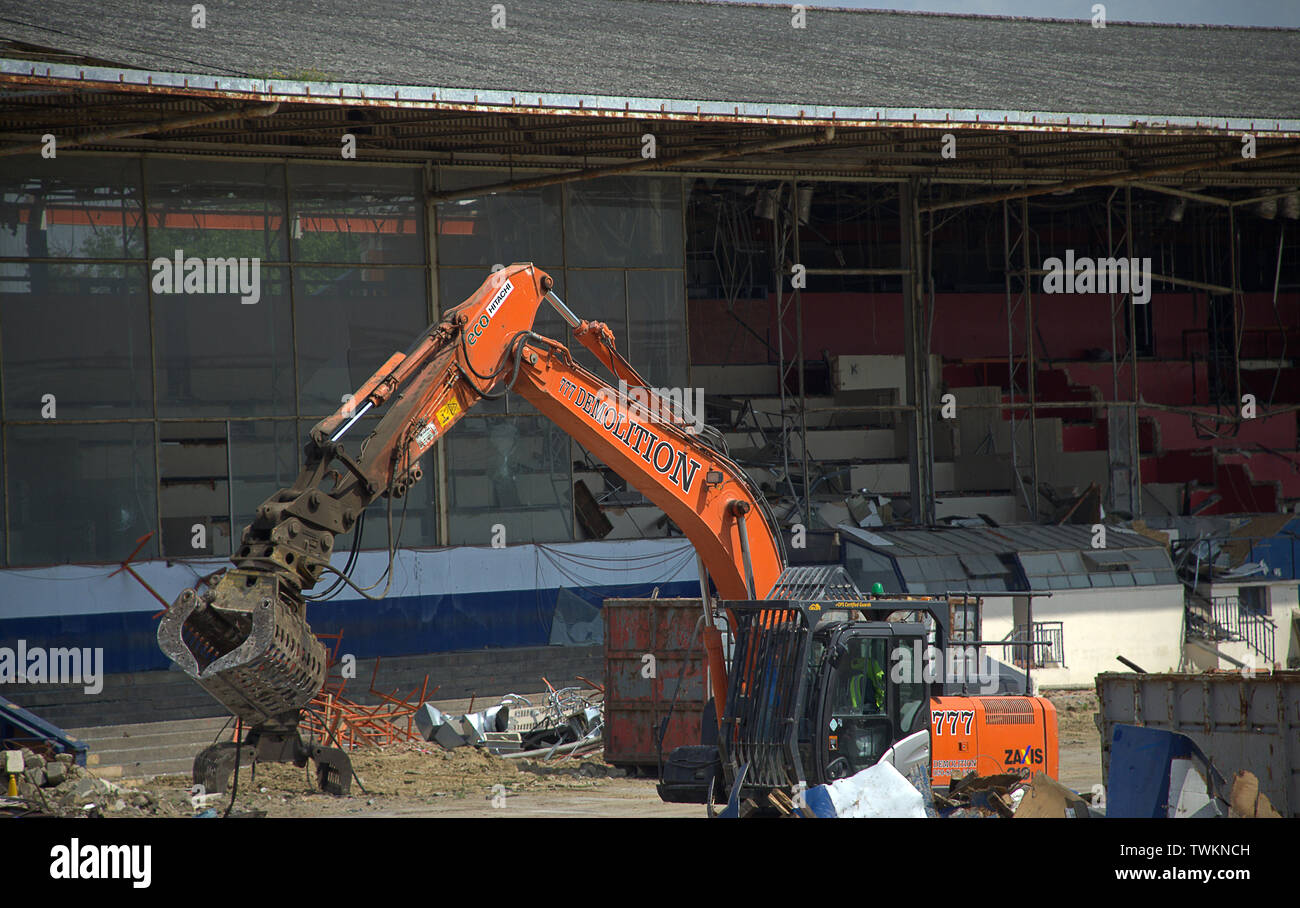 Greyhound Stadium Wimbledon Foto Stock