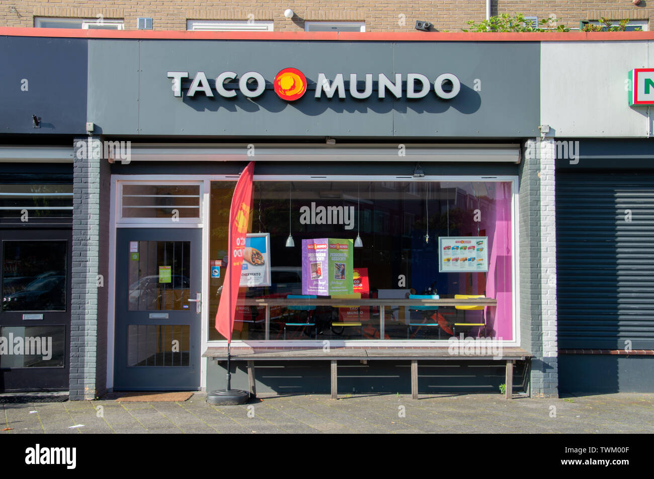 Taco Mundo Ristorante a Amstelveen Paesi Bassi 2019 Foto Stock