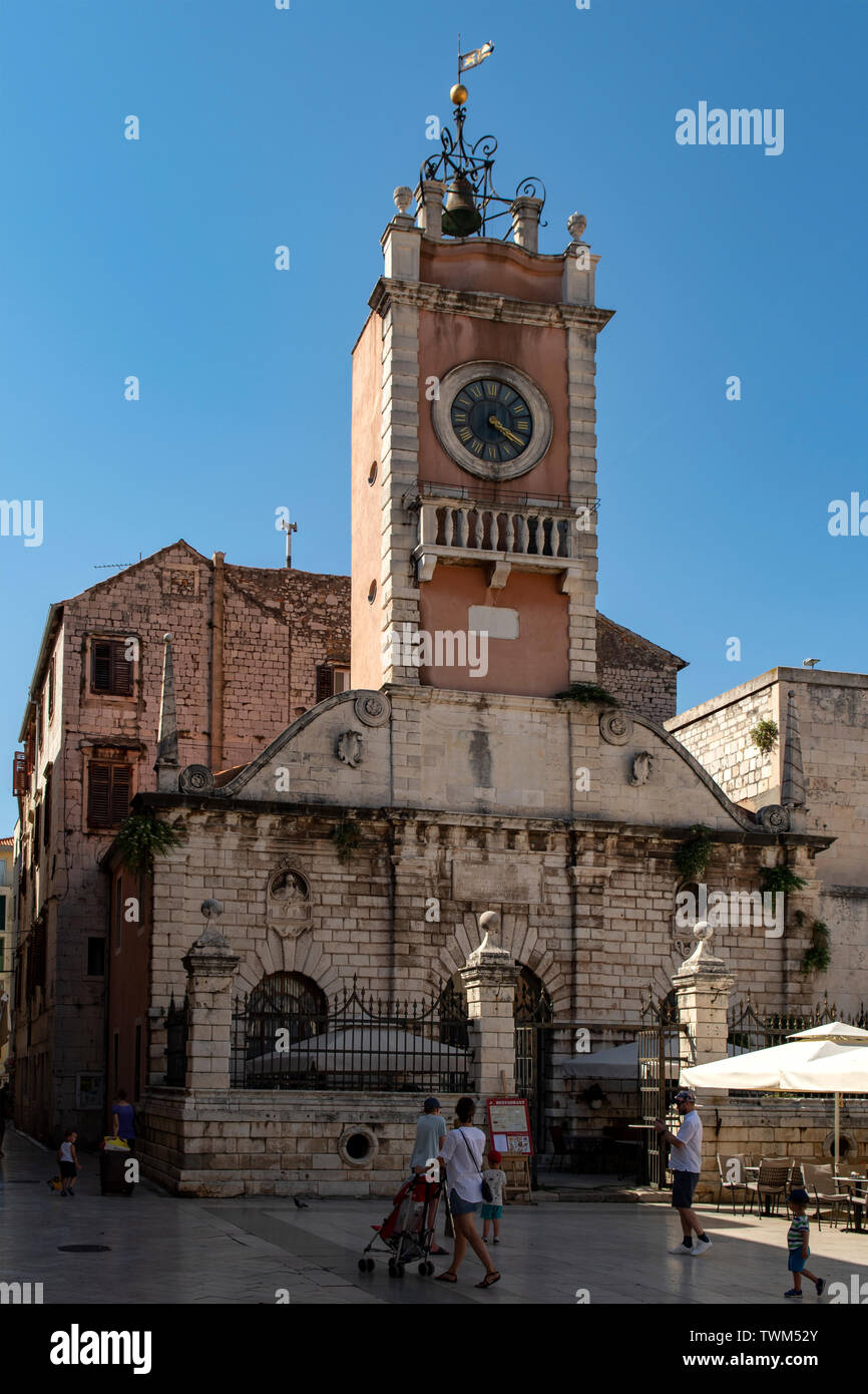 Città Sentinella, Zadar, Croazia Foto Stock