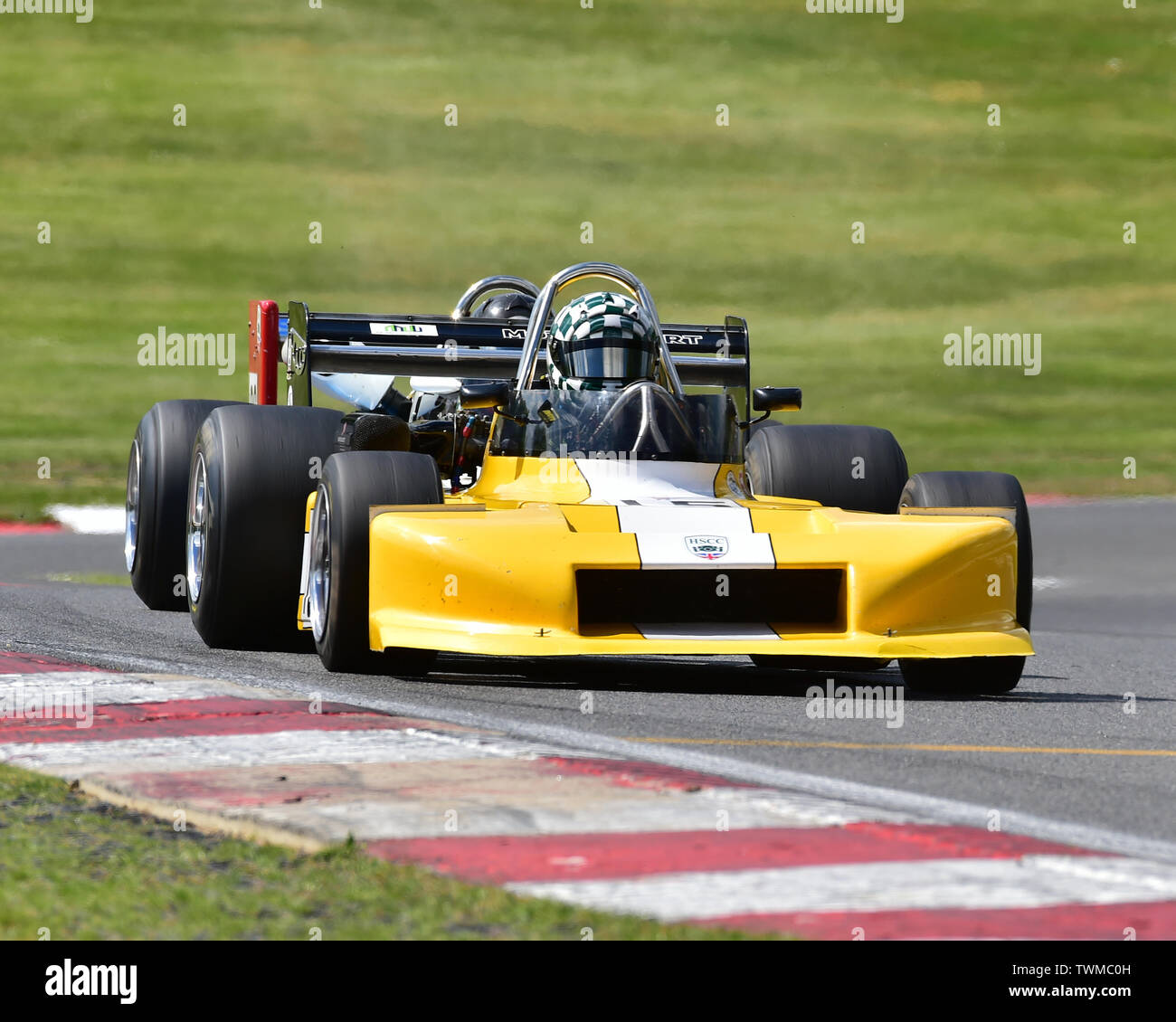 Mike Wrigley, Marzo 79B, HSCC storica Formula 2, Formula Atlantic, Maestri storica festa, Brands Hatch, maggio 2019. Brands Hatch, Classic Cars, cla Foto Stock