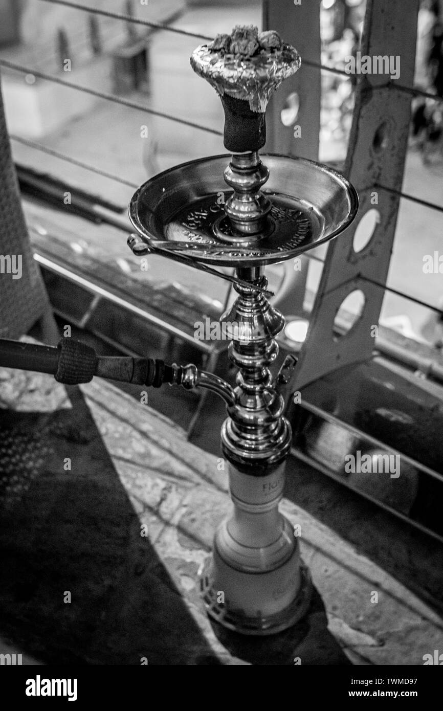 Stile Arabo shisha Foto Stock