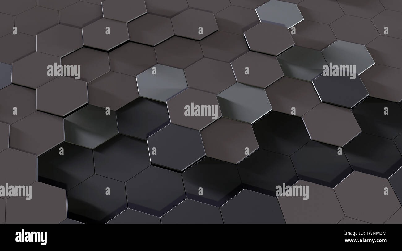 Nido di titanio abstracy sfondo con luce colorata Foto Stock