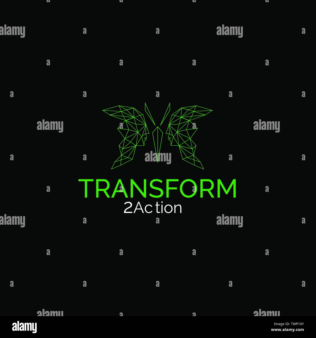 Il logo di una dolce farfalla. Vettori completo, questo logo possono essere facilmente ridimensionate e i colori possono essere modificati per adattarsi al vostro progetto Illustrazione Vettoriale