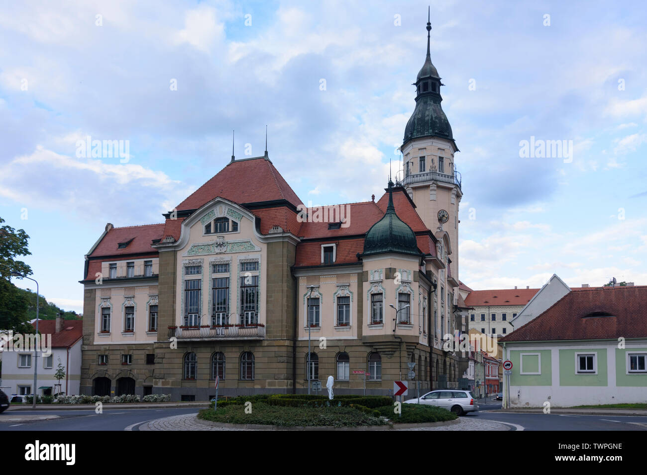 Bilina (Bilin): Municipio in , Ustecky, Aussiger Regione Usti nad Labem Regione, ceco Foto Stock