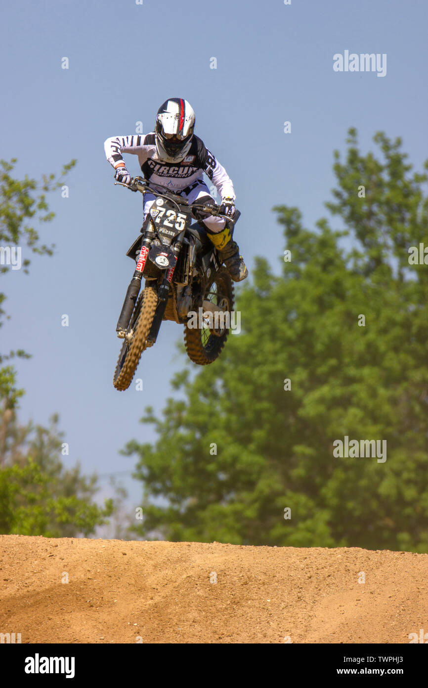 FMI campionati gara di motocross Foto Stock