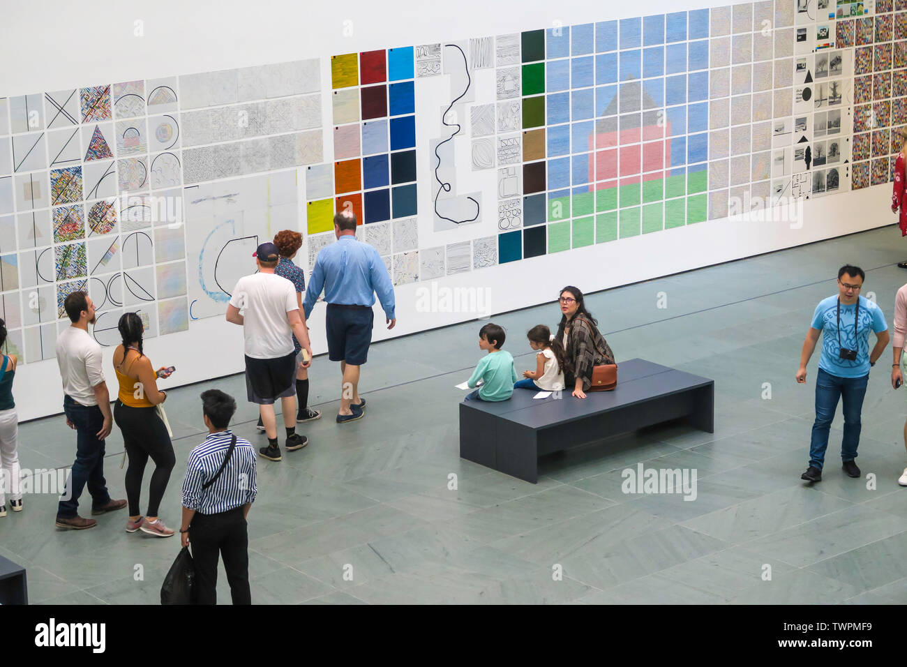 Museo di Arte Moderna di New York Foto Stock