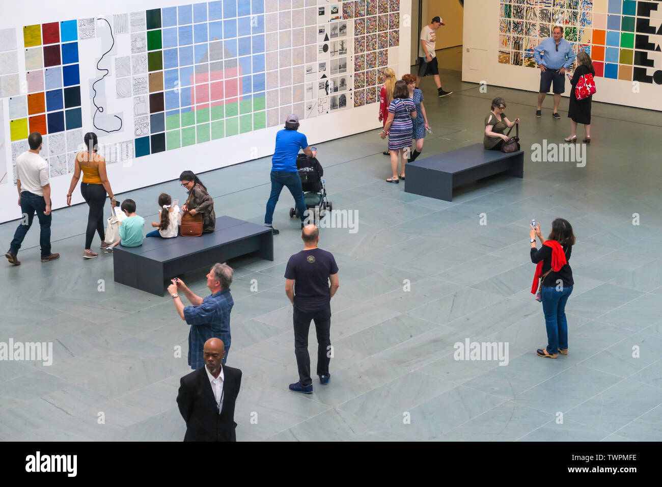 Museo di Arte Moderna di New York Foto Stock