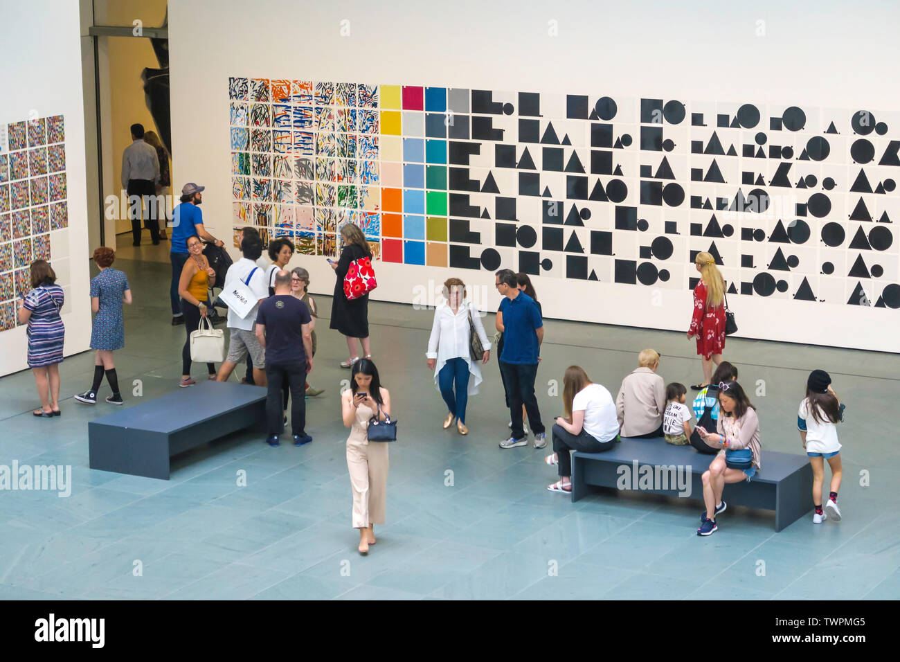 Museo di Arte Moderna di New York Foto Stock