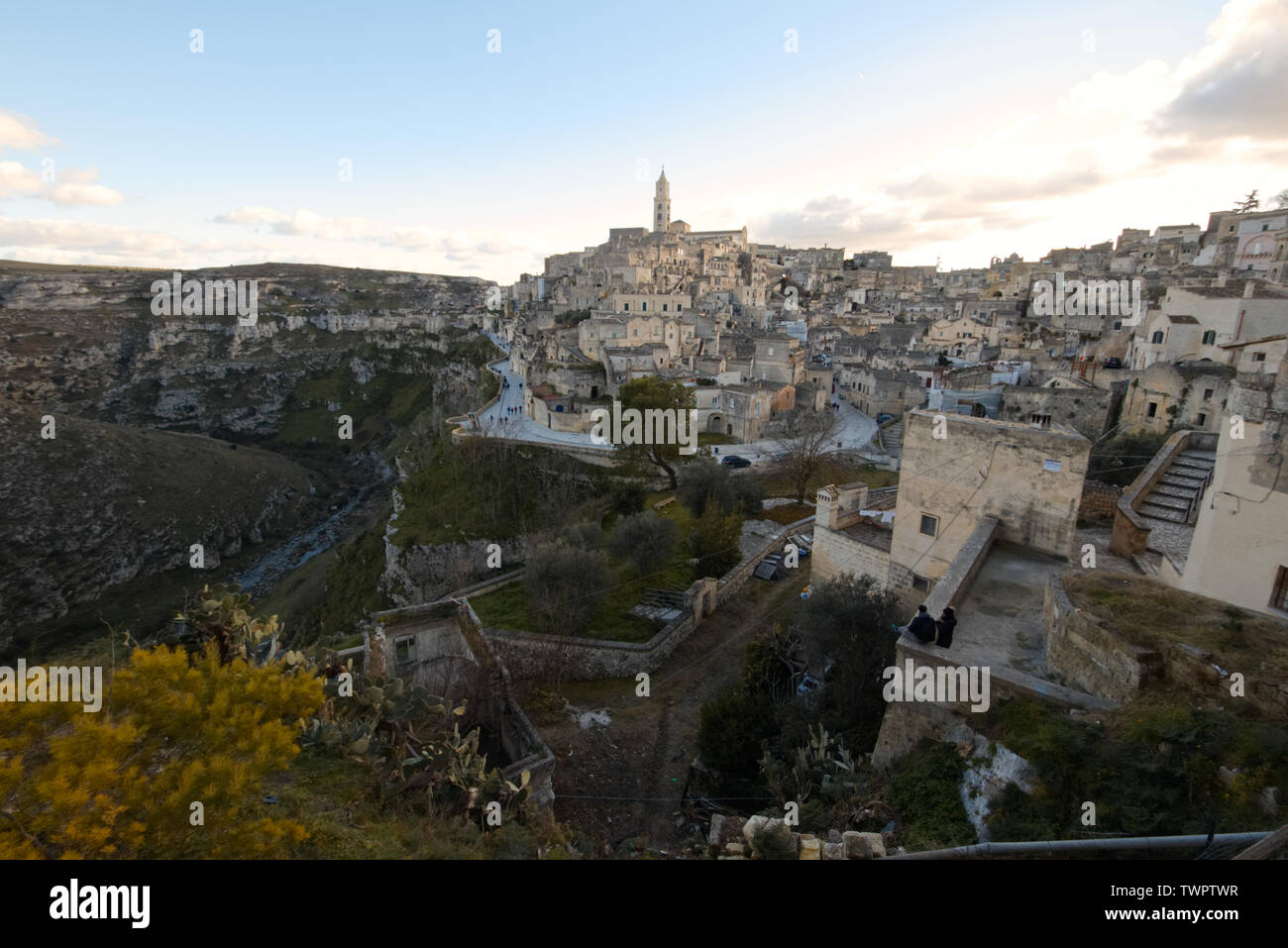 Un giorno a Matera Foto Stock