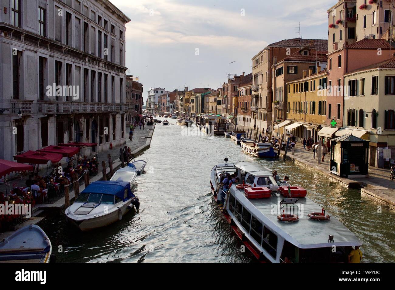 Vista dal Ponte di Rialto Foto Stock