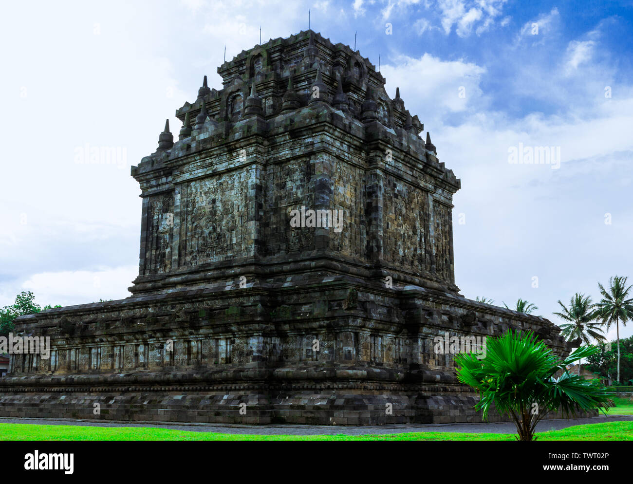 Tempio Mendut Foto Stock