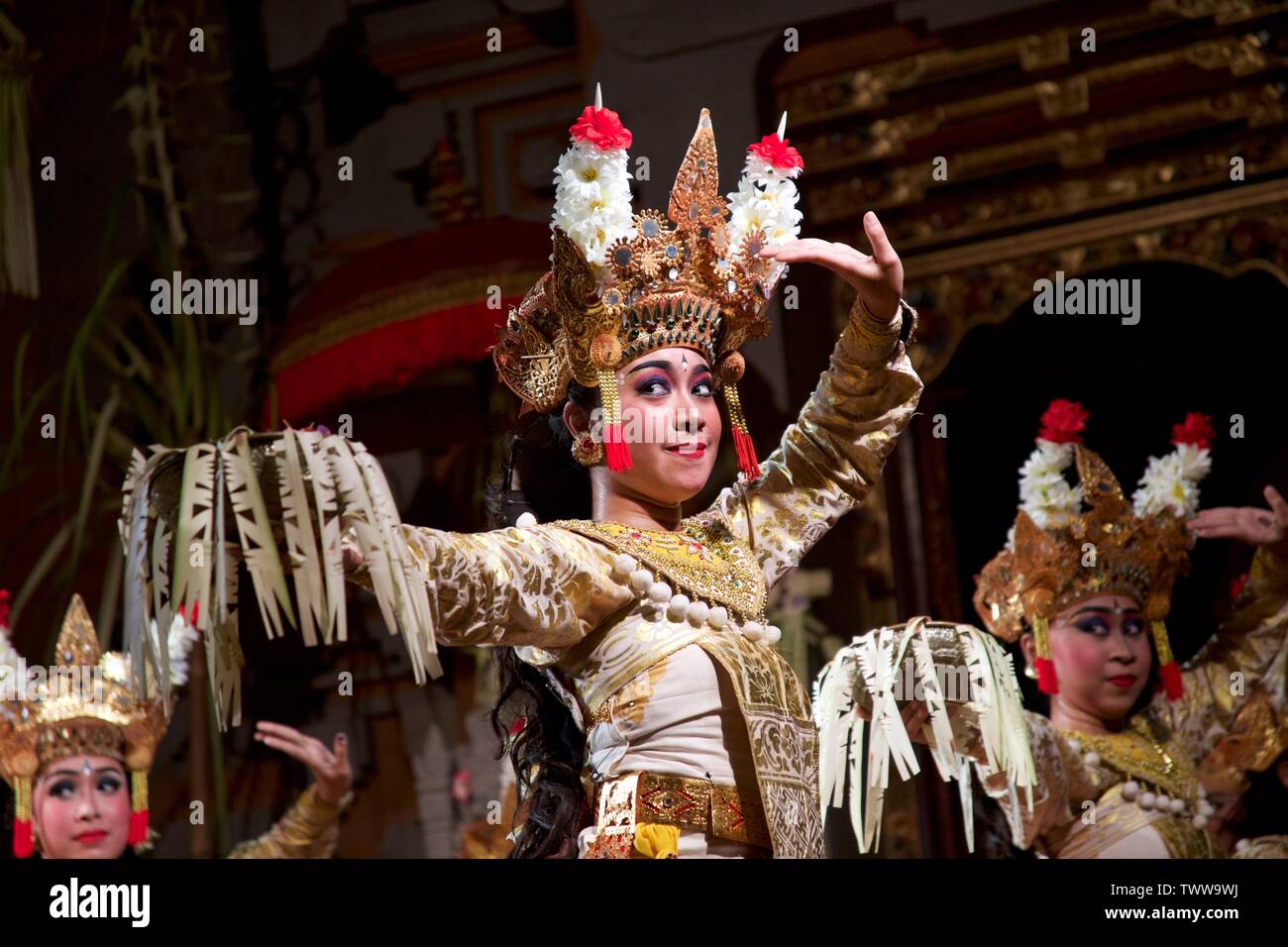 Balaniese dancing Foto Stock