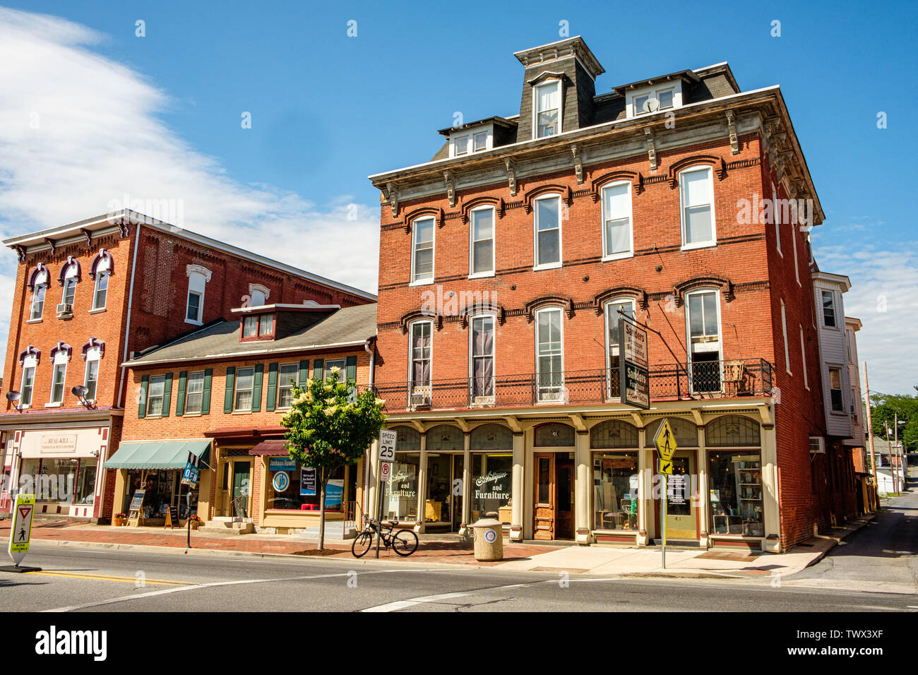 Sanders finitura di mobili, 43 East Main Street, Waynesboro, Pennsylvania Foto Stock