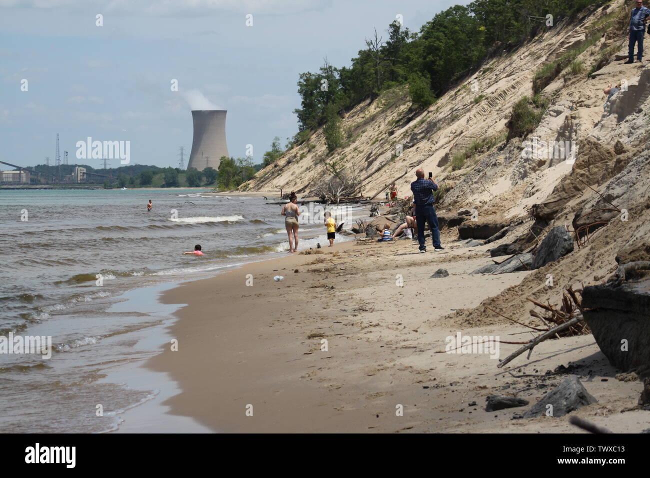 Mid-West spiagge Foto Stock