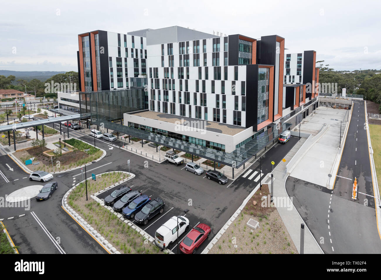 Foresta francese, Syd. Aust giugno 2019: L'ospedale Northern Beaches, recentemente aperto, ricomincia a leggere dopo la rimozione della parte del corpo sbagliata durante l'intervento chirurgico. Foto Stock