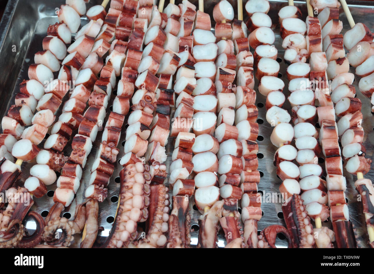 Deep-sea gambe di polpo Foto Stock