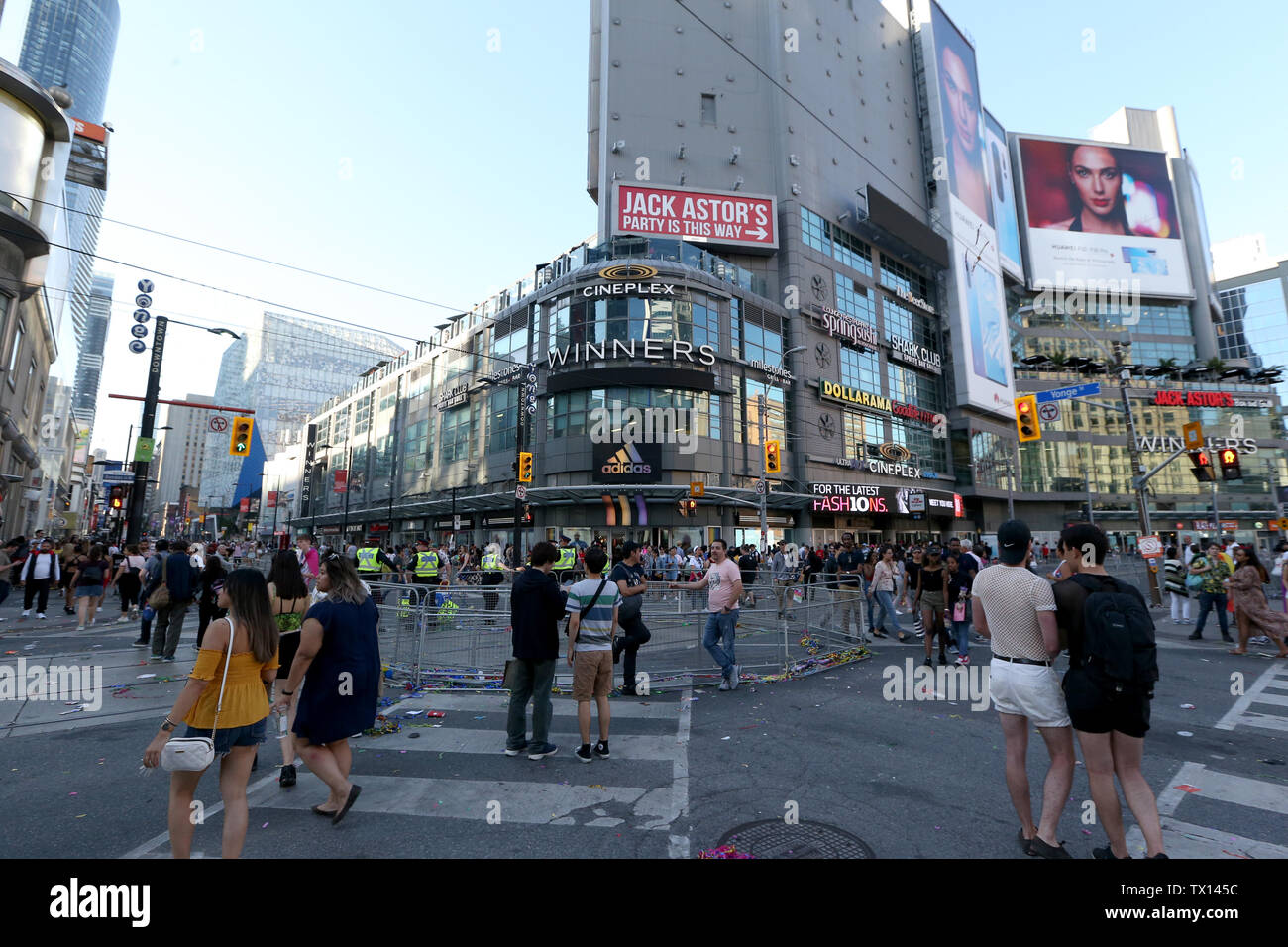 Toronto Pride Parade 2019 Foto Stock