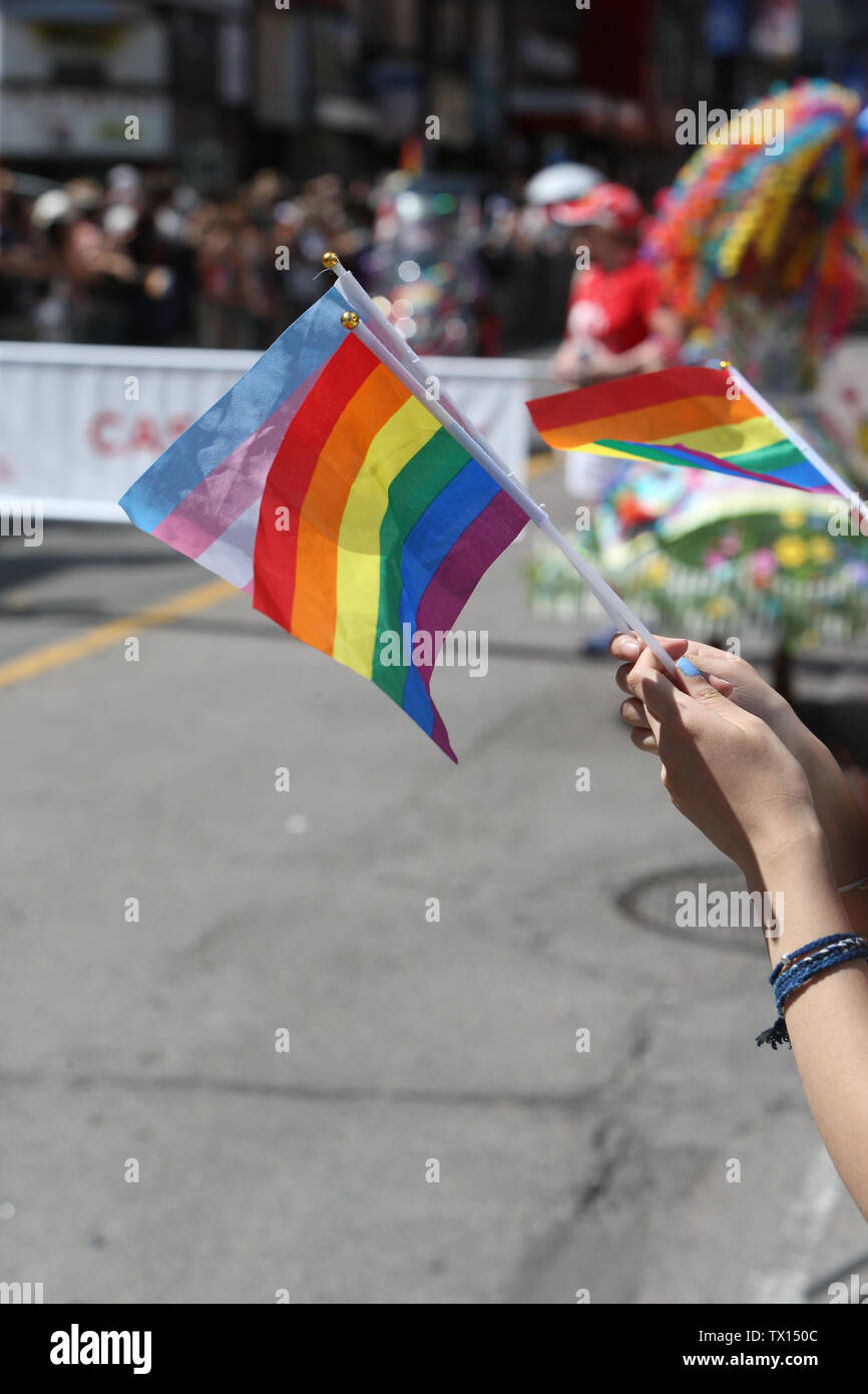 Toronto Pride Parade 2019 Foto Stock