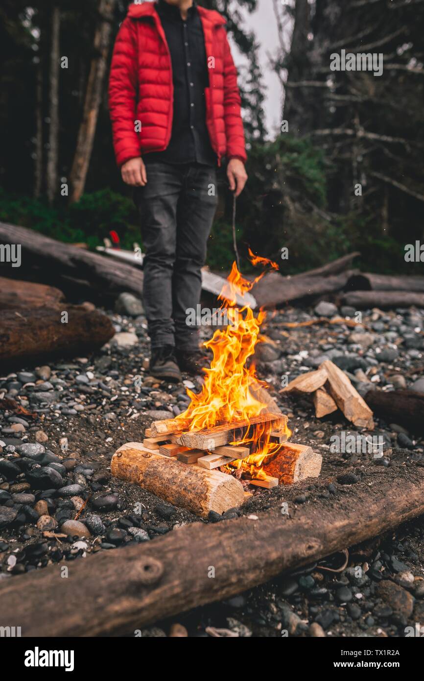 Vancouver Island PNW Foto Stock