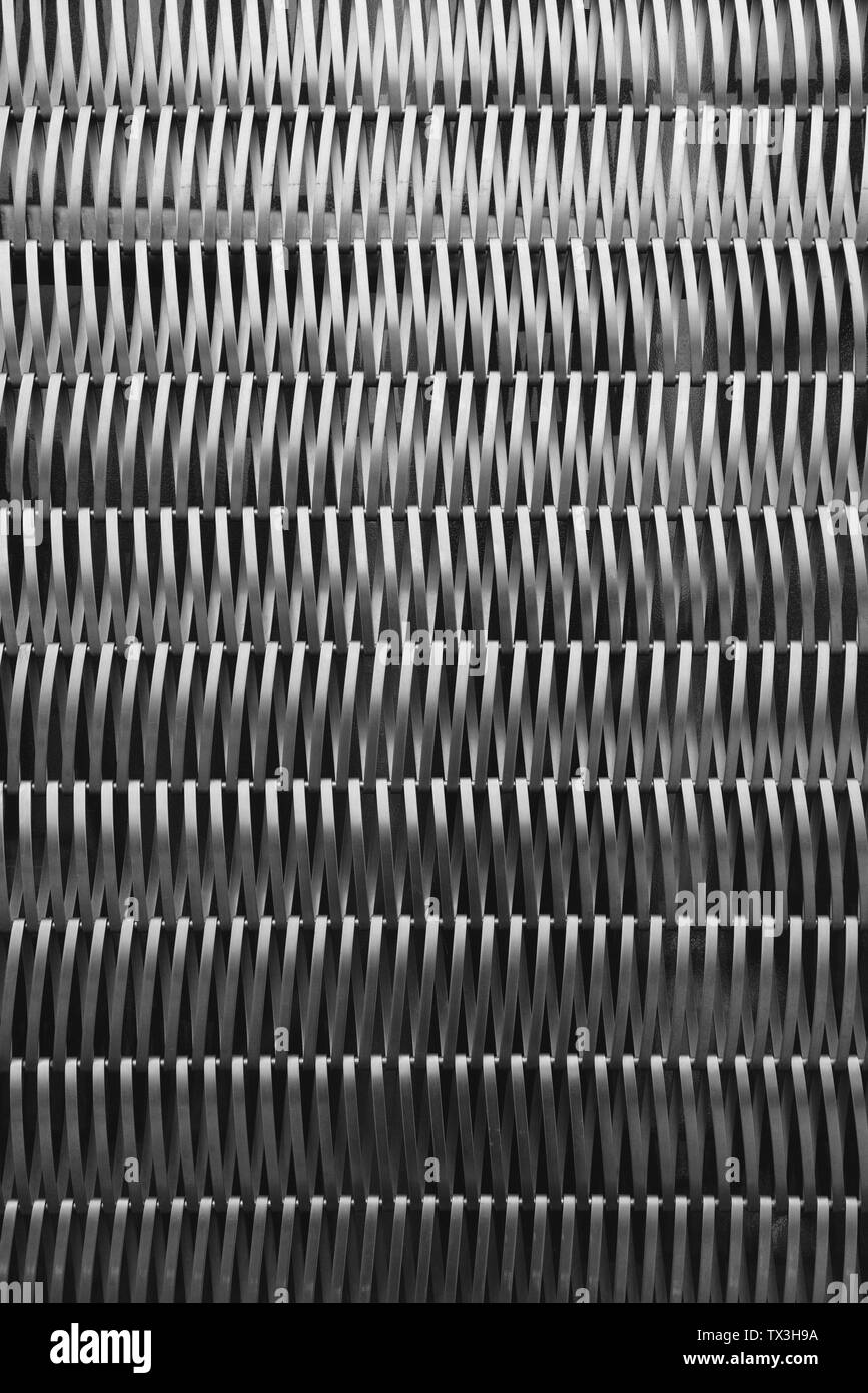 Texture di sfondo in metallo Foto Stock