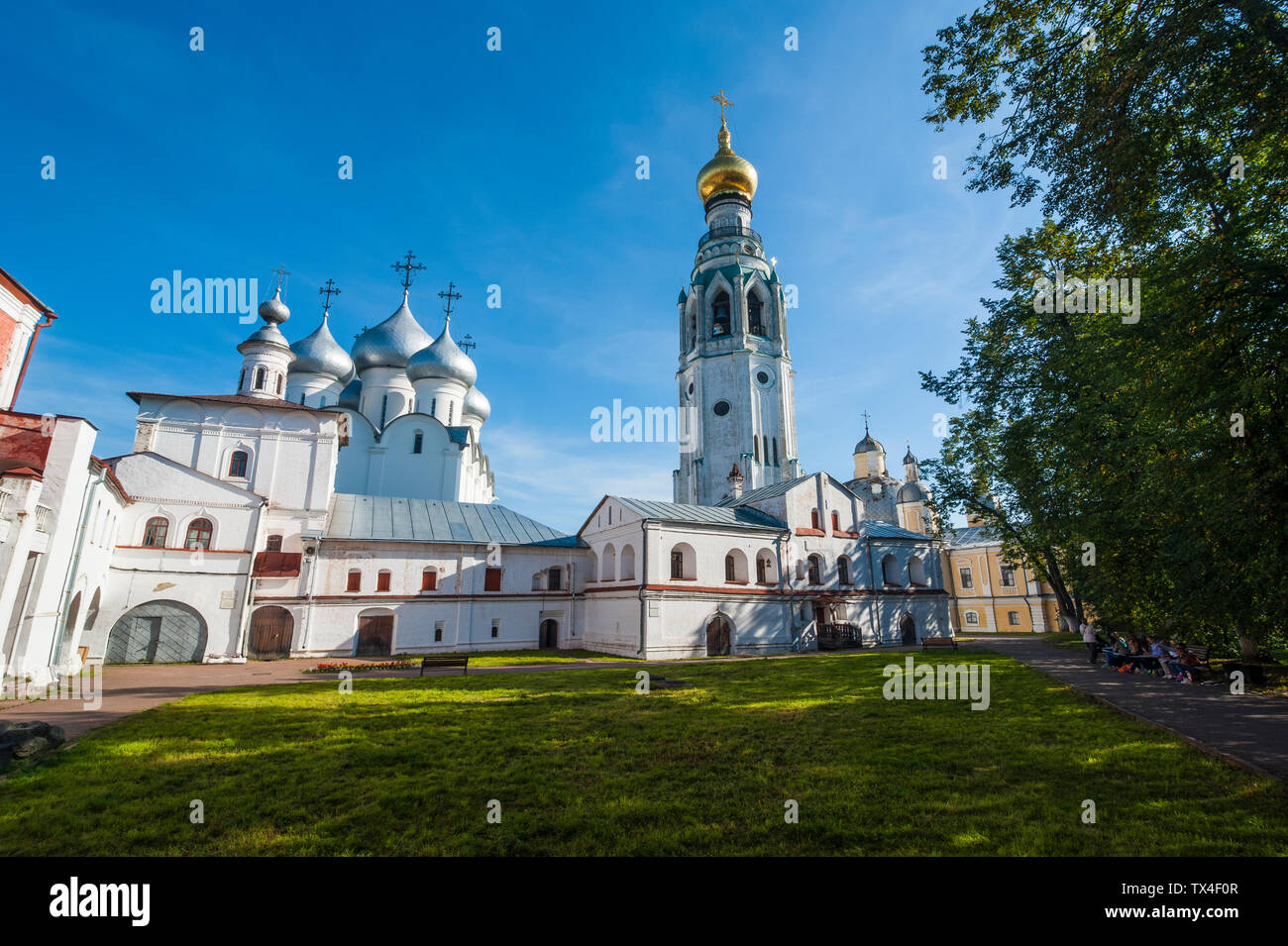 Il Cremlino di Vologda, Vologda, Oblast di Russia Foto Stock