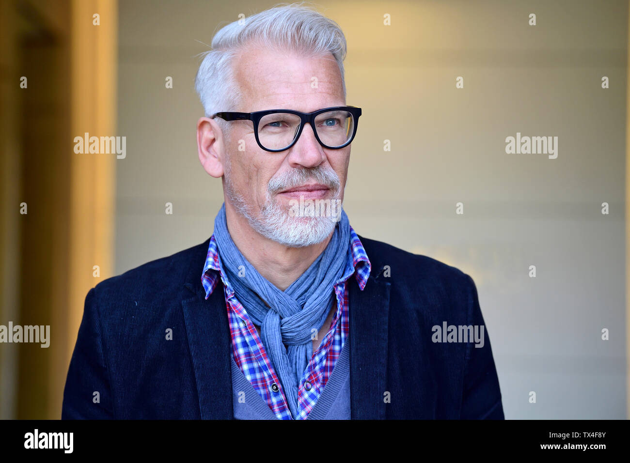Ritratto di un maturo uomo di successo Foto Stock