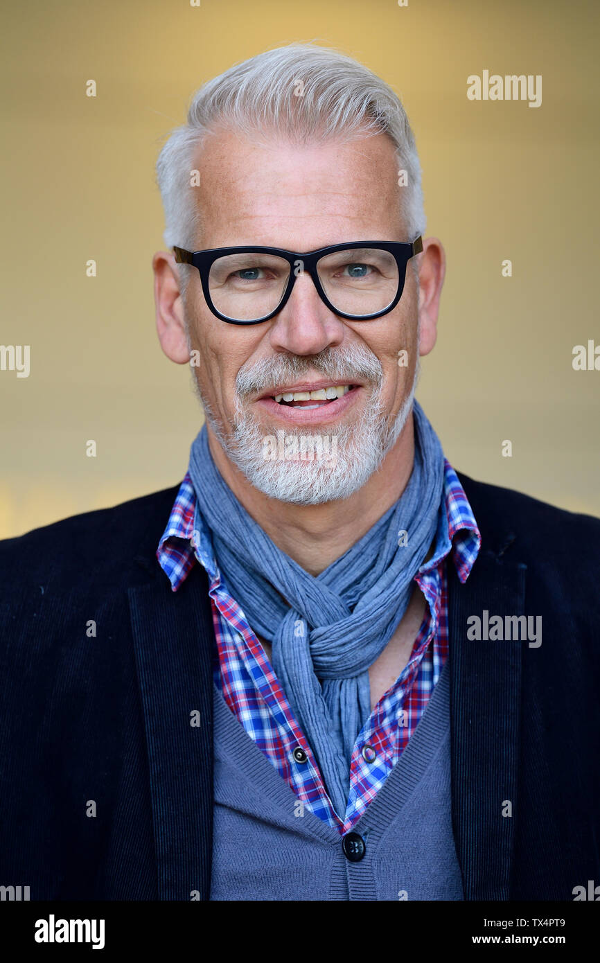 Ritratto di un maturo uomo di successo Foto Stock