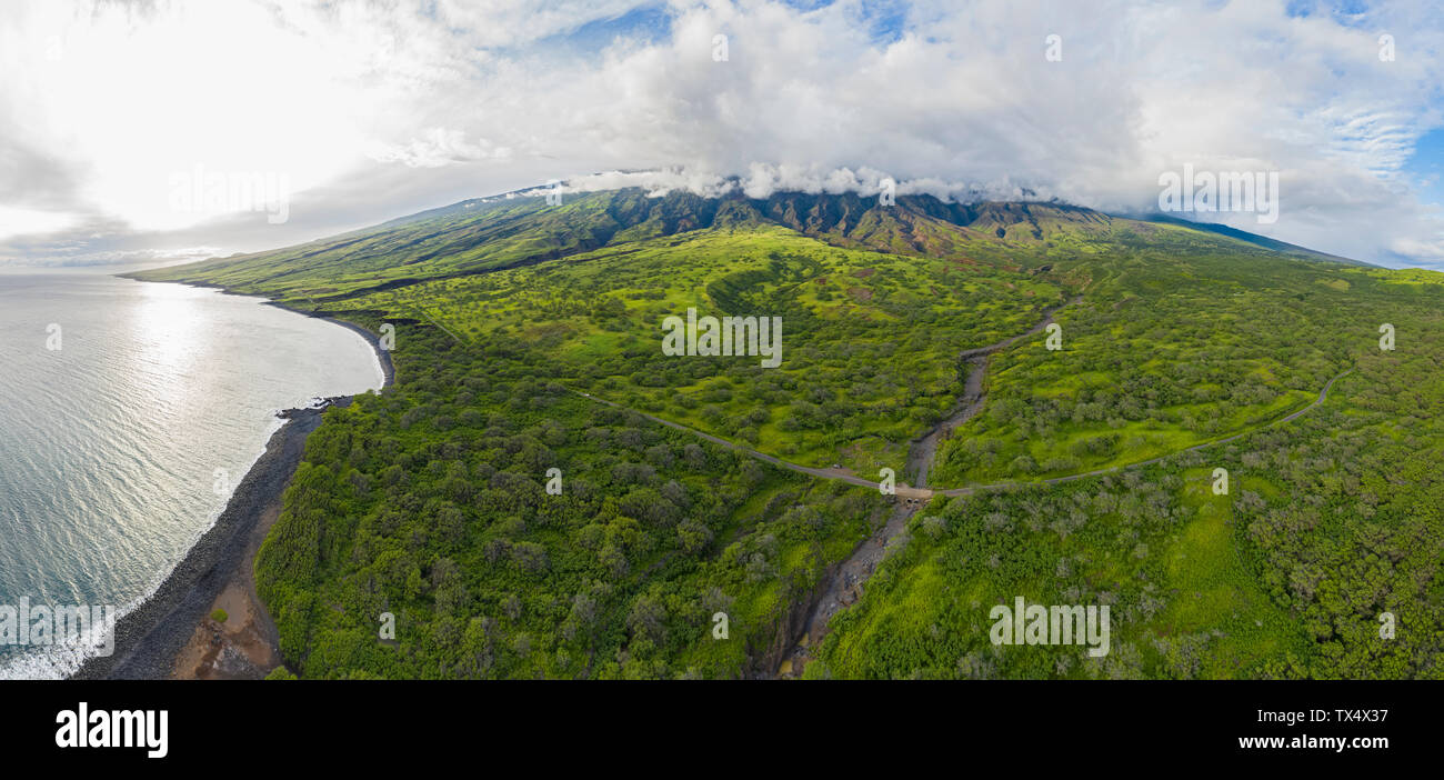 Stati Uniti d'America, Hawaii Maui, south coast, Haleakala, il Parco Nazionale del Vulcano Haleakala Foto Stock