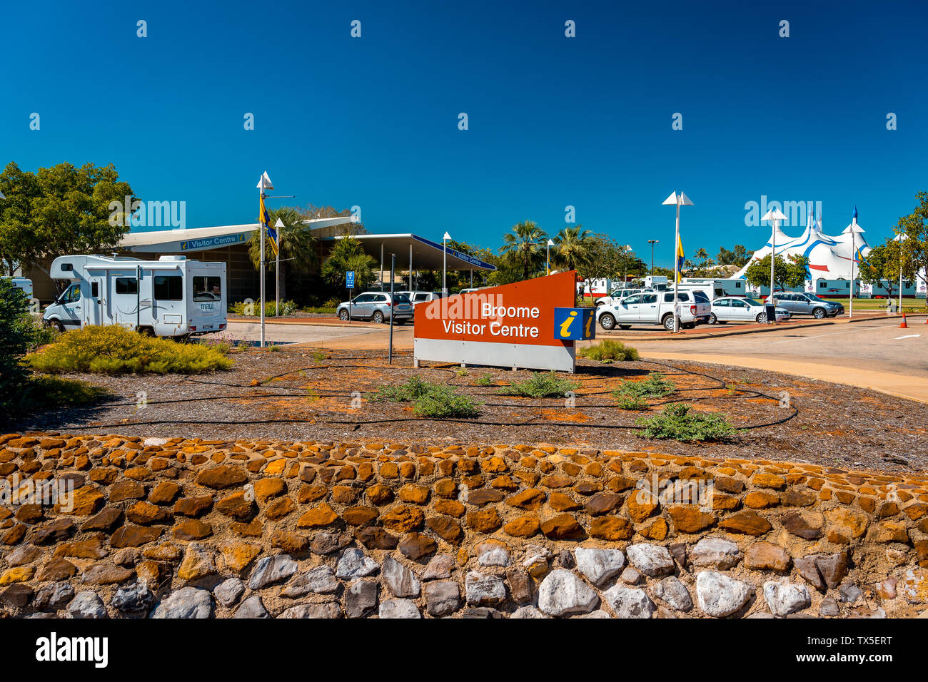 Broome WA, Australia - Broome Visitor Center Foto Stock