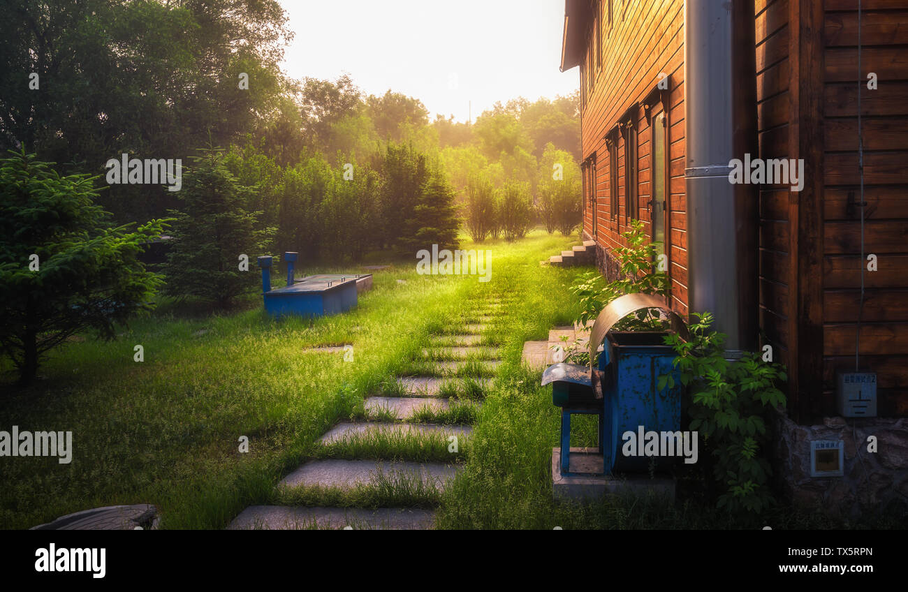 È tutto il paesaggio che vedo in alcuni luoghi i go e così via. Foto Stock