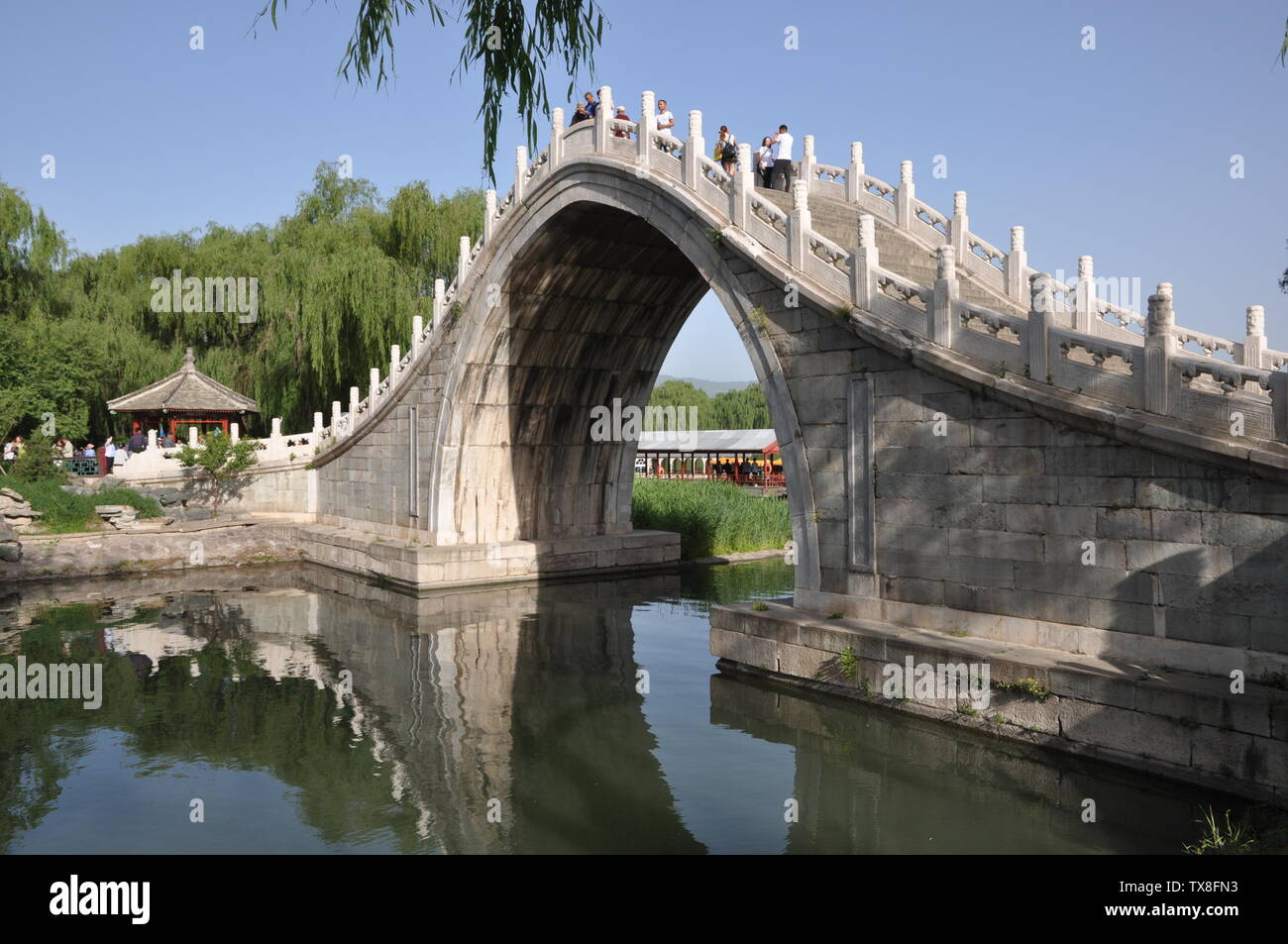 Pechino Estate Palazzo scenario Foto Stock