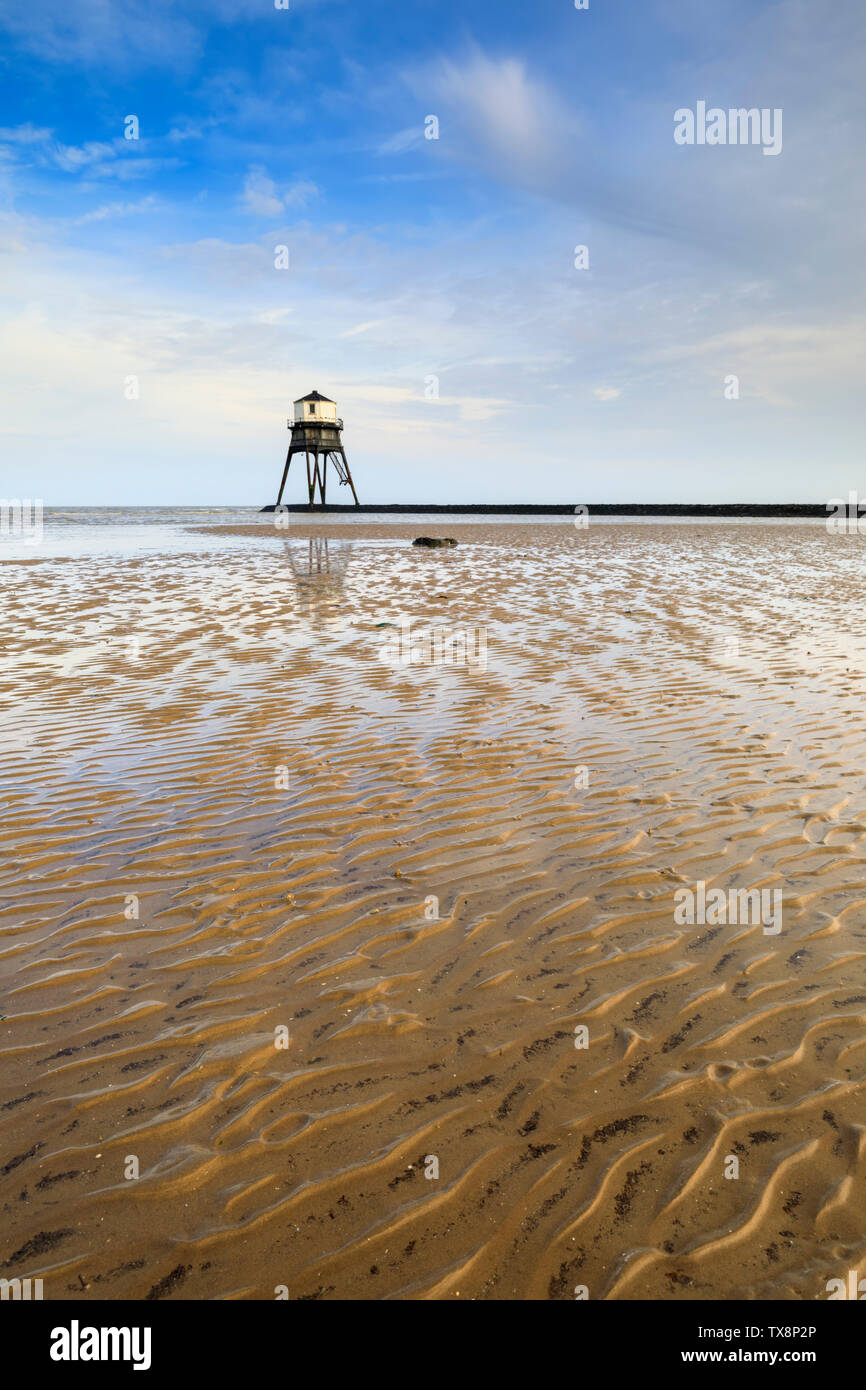 Dovercourt faro in Essex. Foto Stock