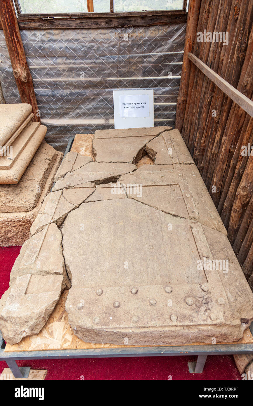 Antica Tracia complesso di culto, villaggio di Starosel, Bulgaria Foto Stock