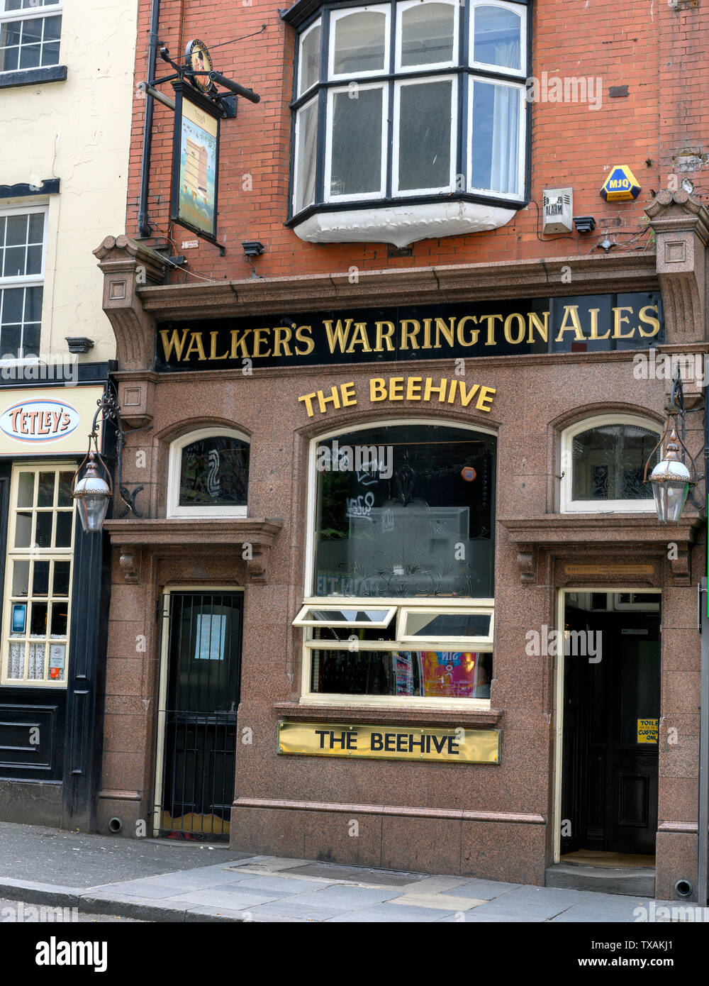 L'Alveare public house, Mount Pleasant, Liverpool, in Inghilterra, Regno Unito. Foto Stock