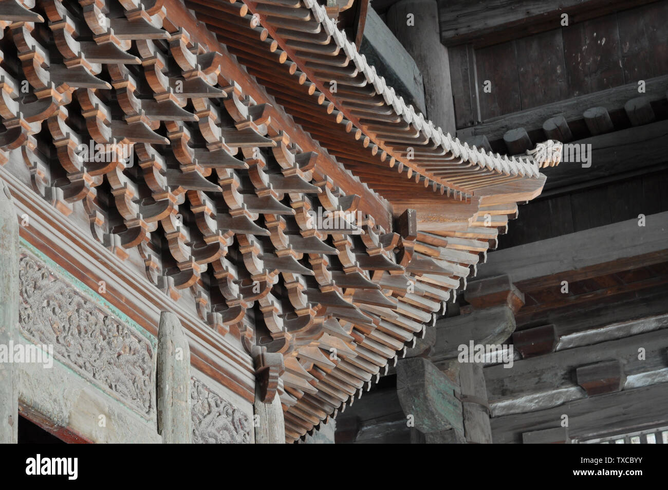 Tempio Longxing ruota il Tibet, Zhengding, nella provincia di Hebei Foto Stock