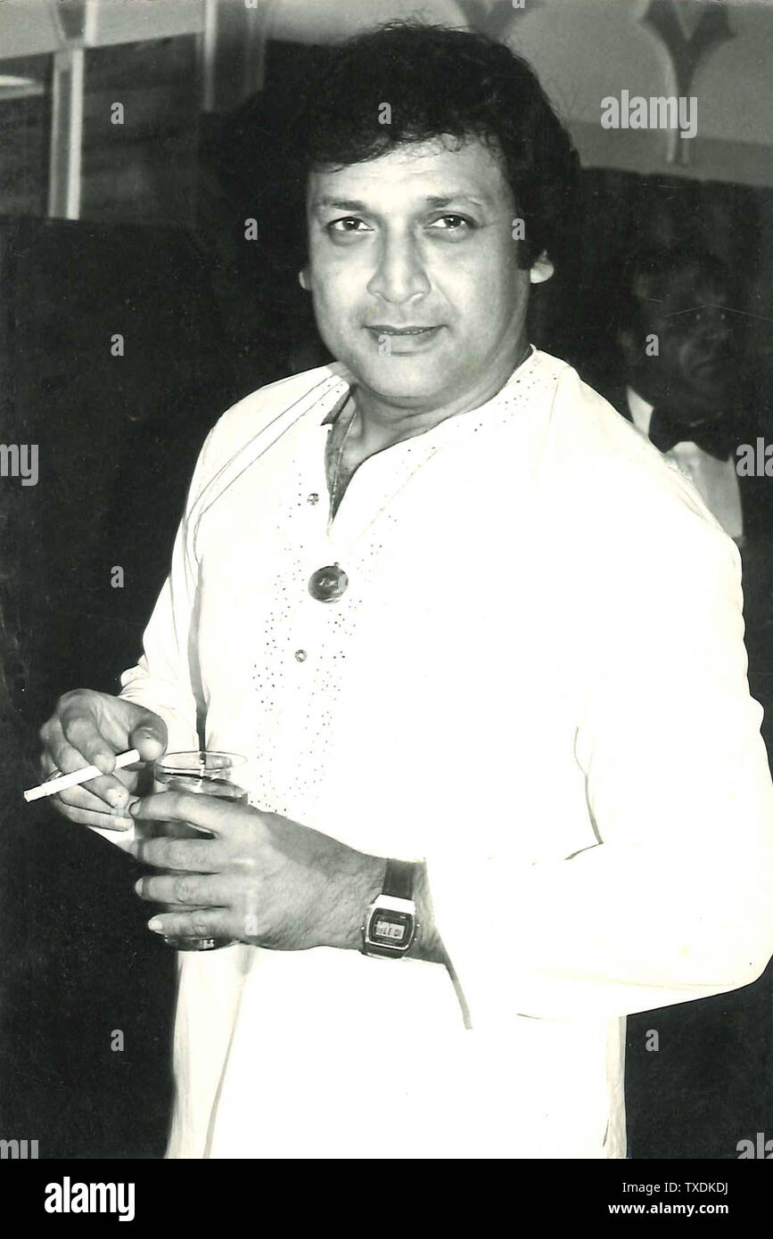 Indian film di Bollywood attore, Biswajit Chatterjee, India, Asia, 1900 Foto Stock