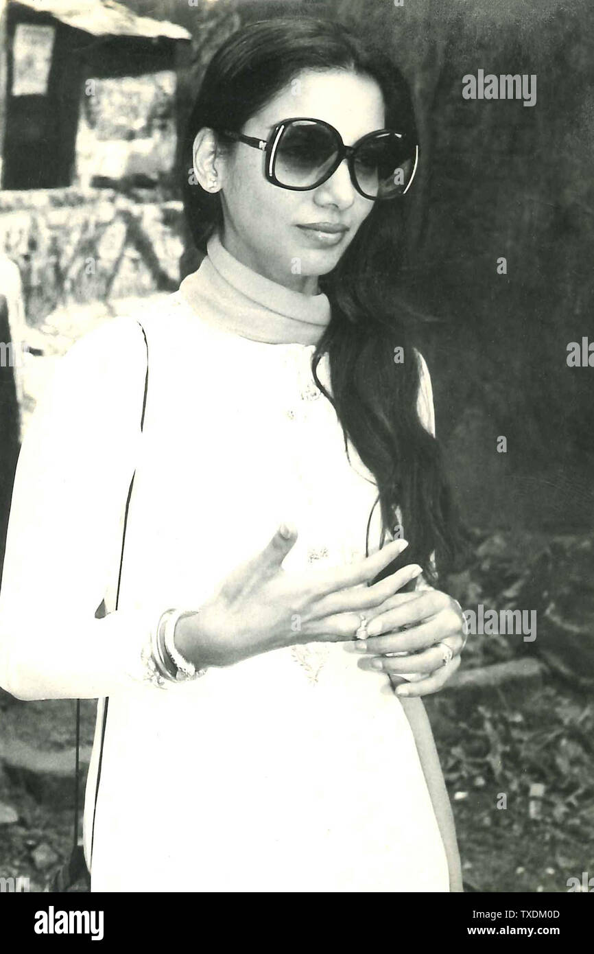 Shabana Azmi, attrice star del film hindi di Bollywood indiano, India, Asia Foto Stock