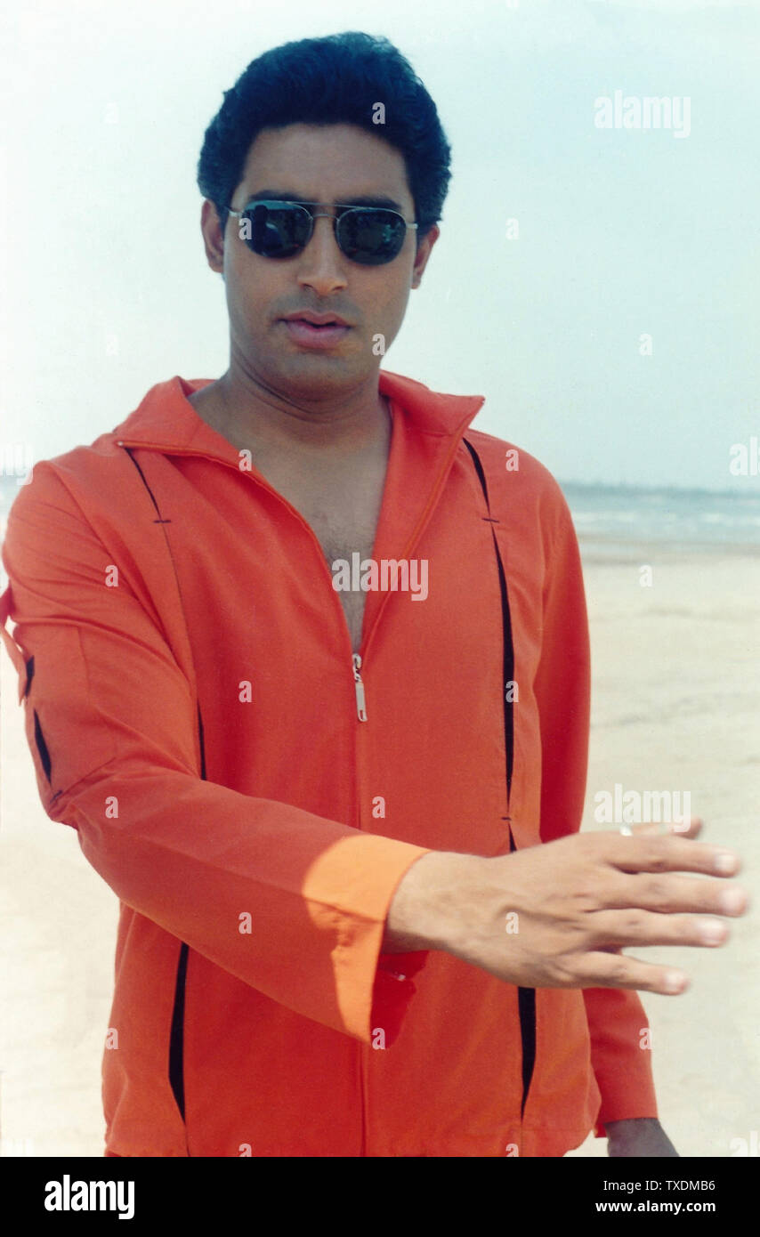 Indian film di Bollywood attore, Abhishek Bachchan, India, Asia Foto Stock