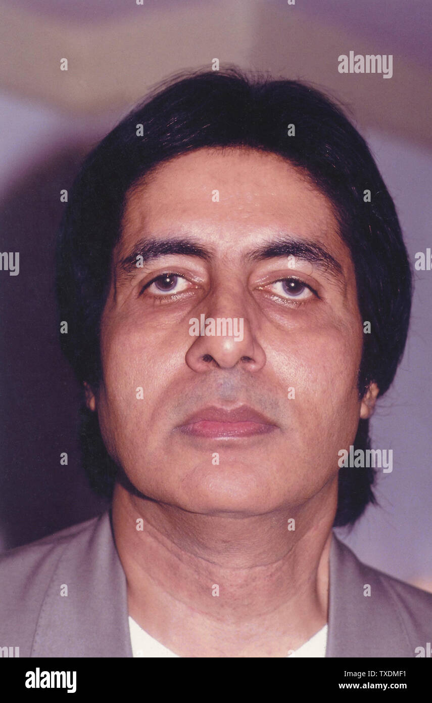 Indian film di Bollywood attore, Amitabh Bachchan, India, Asia Foto Stock