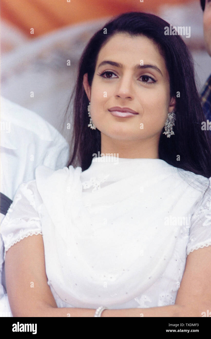 Indian film di Bollywood attrice, Ameesha Patel, India, Asia Foto Stock