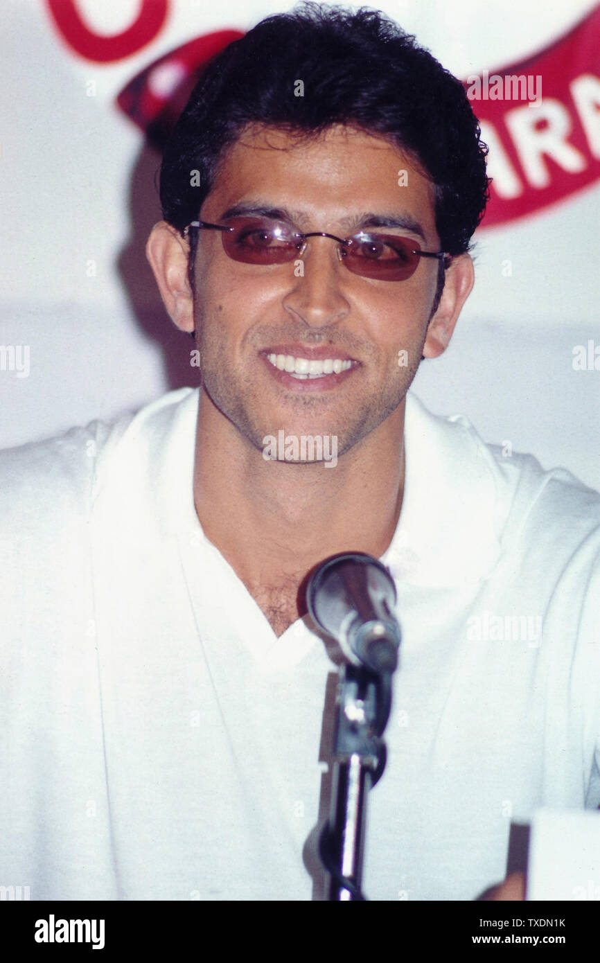 Indian film di Bollywood attore, Hrithik Roshan, India, Asia Foto Stock