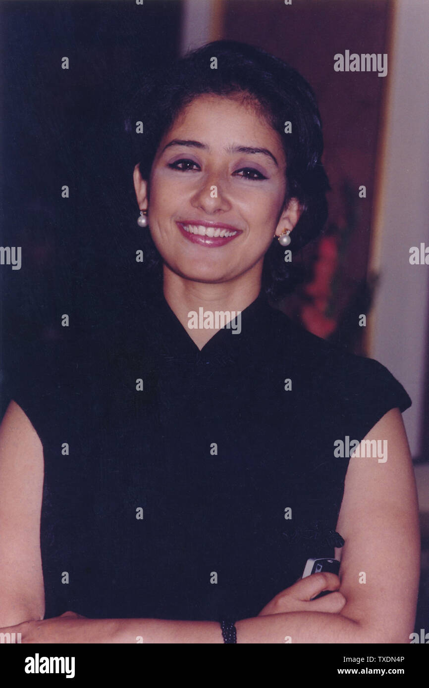 Indian film di Bollywood attrice, Manisha Koirala, India, Asia Foto Stock