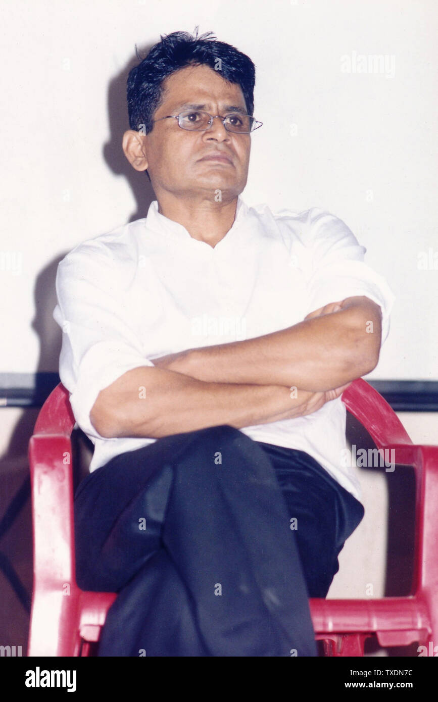 Indian film di Bollywood attore Raghubir Yadav, India, Asia Foto Stock