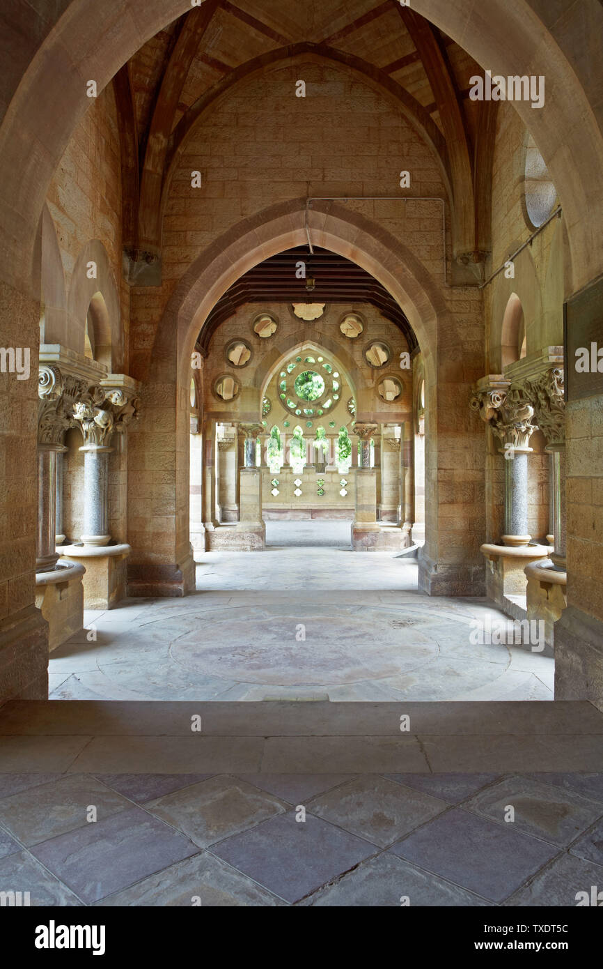 Biblioteca Pubblica di Allahabad, Uttar Pradesh, India, Asia Foto Stock